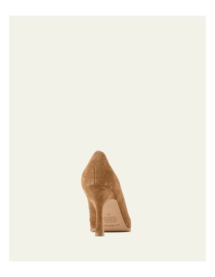 Alice High Biscuit Suede  Heels in Brown image 4