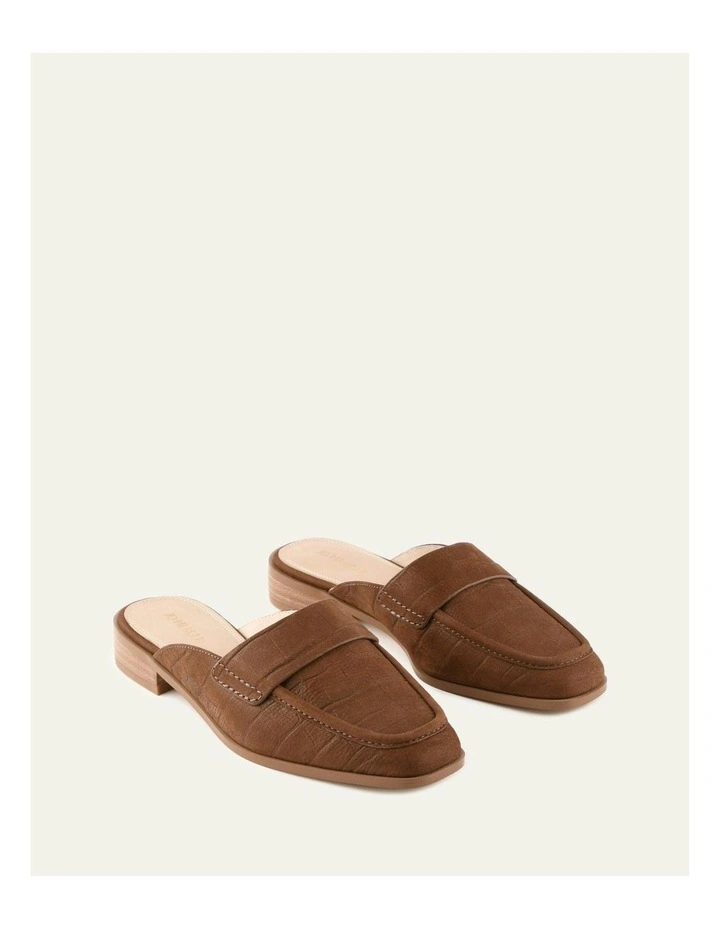 Ringo Loafers Chestnut Croc in Brown image 2