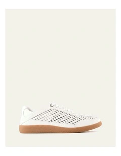 Lido Leather Sneakers in White