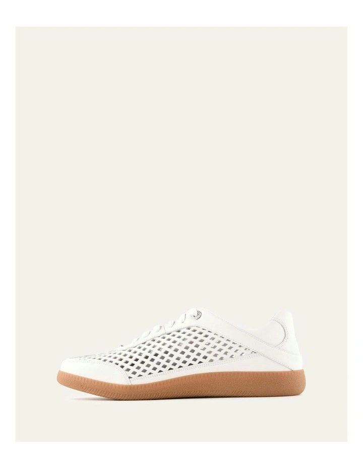 Lido Leather Sneakers in White image 5