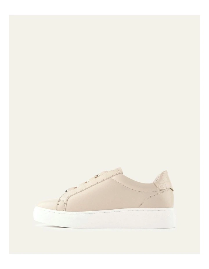 Hawke Leather Sneakers in Bone image 5