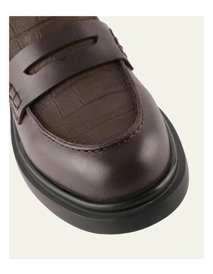 Jarvis Loafers Bitter in Chocolate Multi image 3