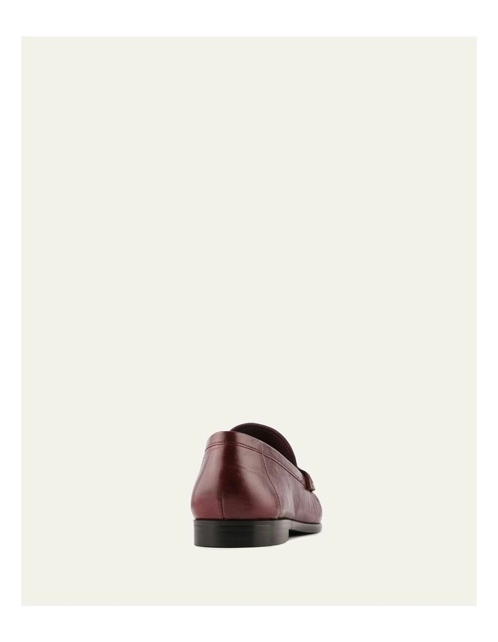 Myrtle Mulberry Leather Loafers in Brown image 4