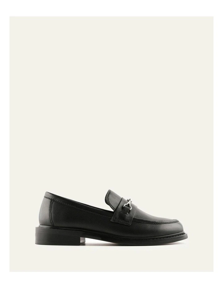 Edgar Leather Loafers in Black image 1