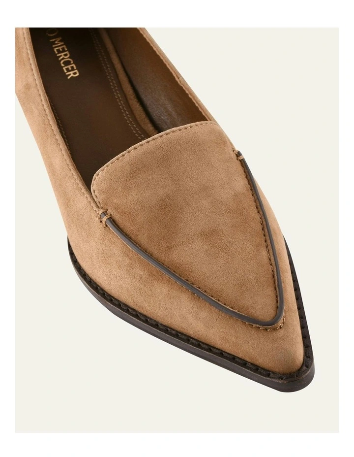 Ruth Low Heels in Biscuit Suede image 3