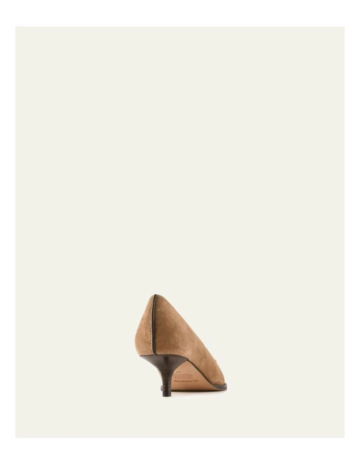 Ruth Low Heels in Biscuit Suede image 4