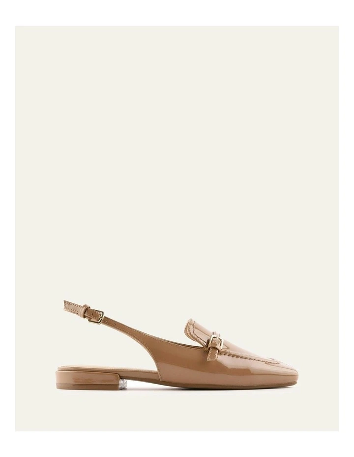 Lyon Dress Flats in Sepia Patent image 1