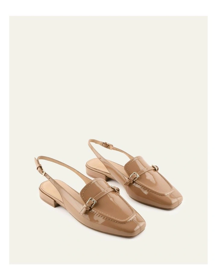 Lyon Dress Flats in Sepia Patent image 2