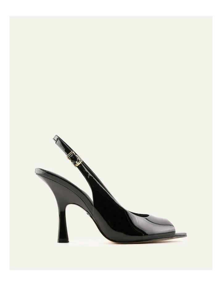 Rhoda High Heel Sandals in Black Patent image 1