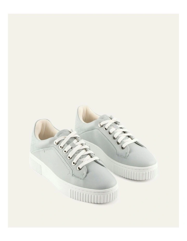 Campbell Leather Sneakers in Dusk Blue image 2