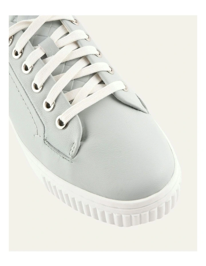 Campbell Leather Sneakers in Dusk Blue image 3