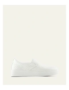 Holt Leather Sneakers in White