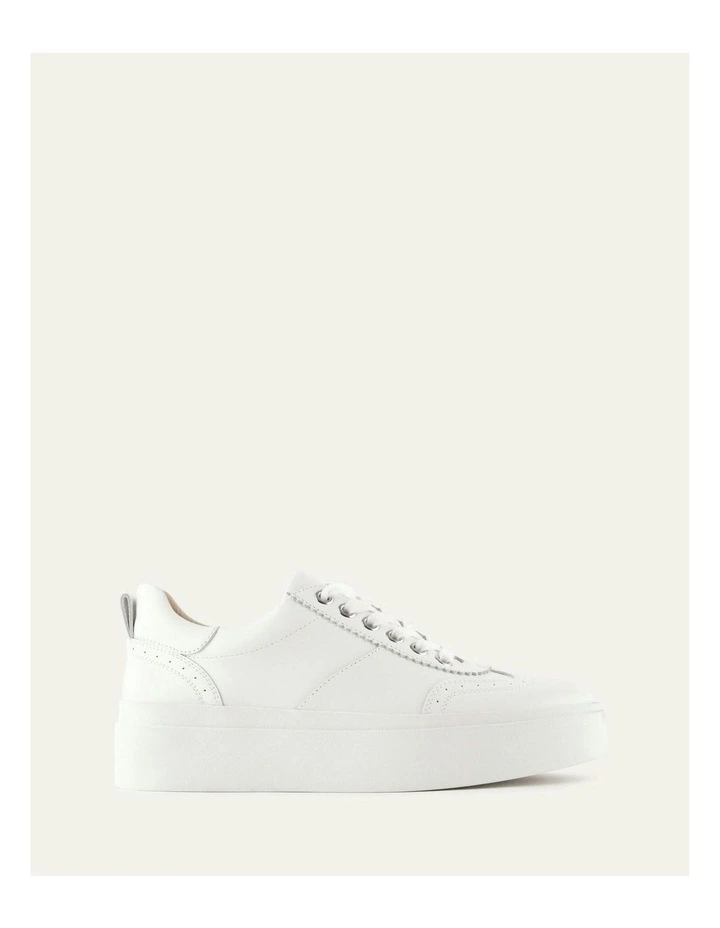 Karter Leather Sneakers in White image 1
