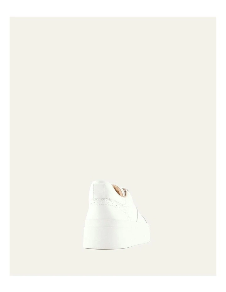 Karter Leather Sneakers in White image 4