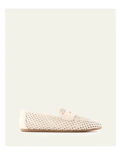 Hedley Leather Loafers in Off White