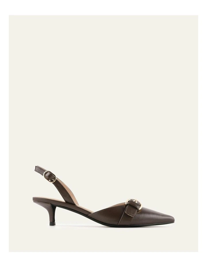 Ranger Leather Low Heels in Dark Rye image 1