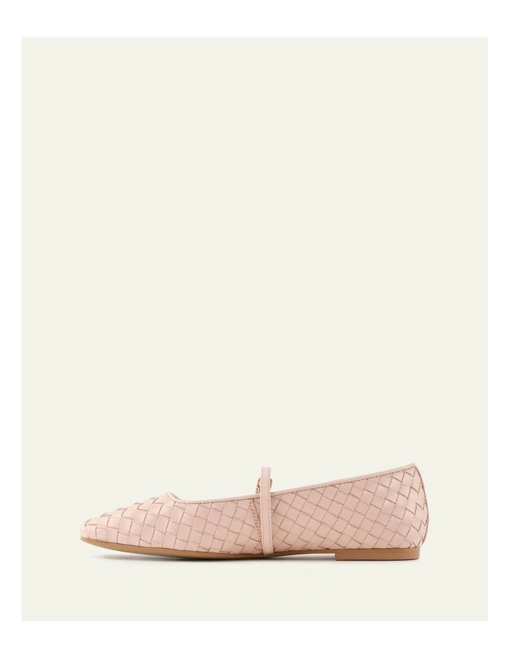 Sailor Leather Ballet Flats in Pale Pink image 5