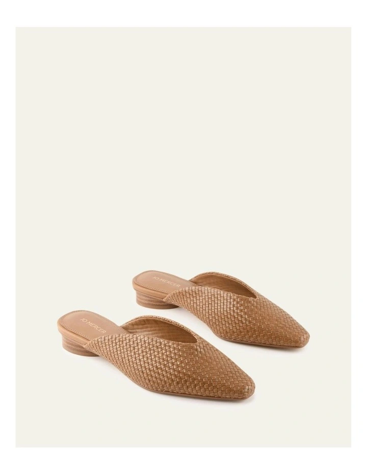 Lena Leather Dress Flats Tuscan in Tan image 2