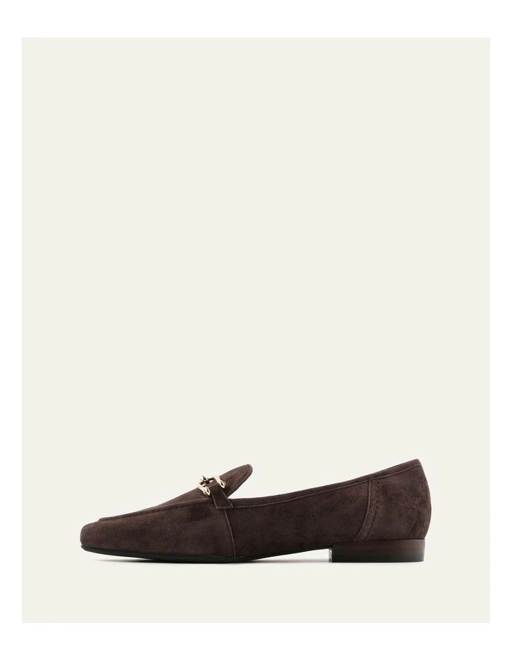 Octavia Suede Loafers in Bitter Chocolate image 5