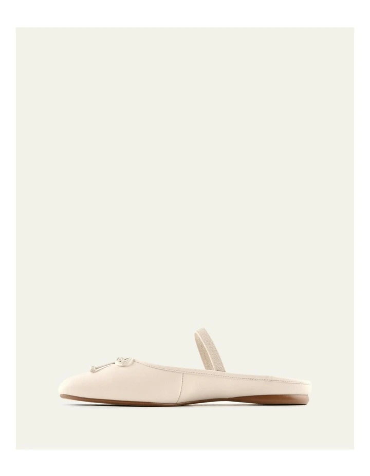 Nova Leather Casual Flats in Off White image 5