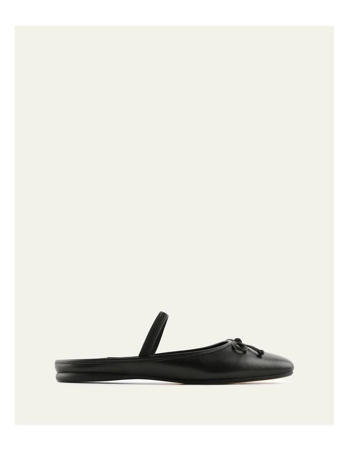 Nova Leather Casual Flats in Black image 1