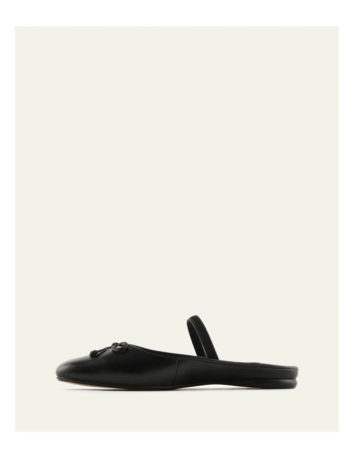 Nova Leather Casual Flats in Black image 5