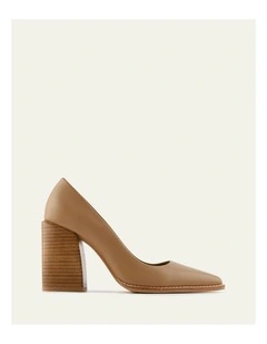 Corbyn High Heels in Tan Leather