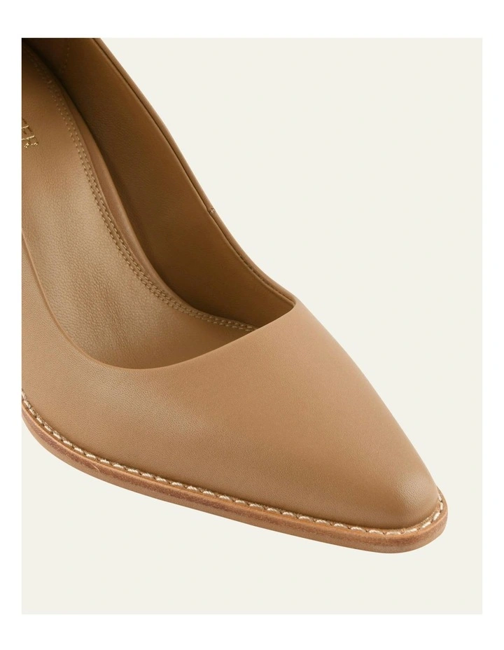 Corbyn High Heels in Tan Leather image 3