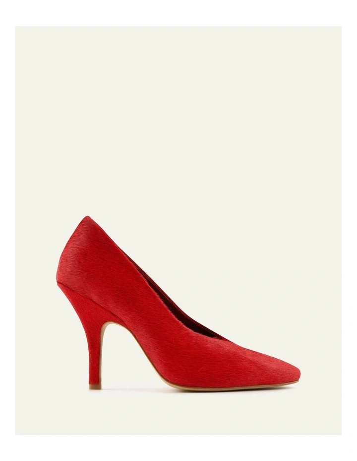 Carey Leather High Heels in Chilli image 1