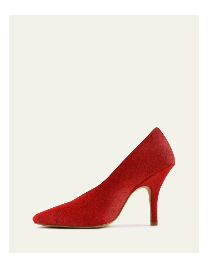 Carey Leather High Heels in Chilli image 6