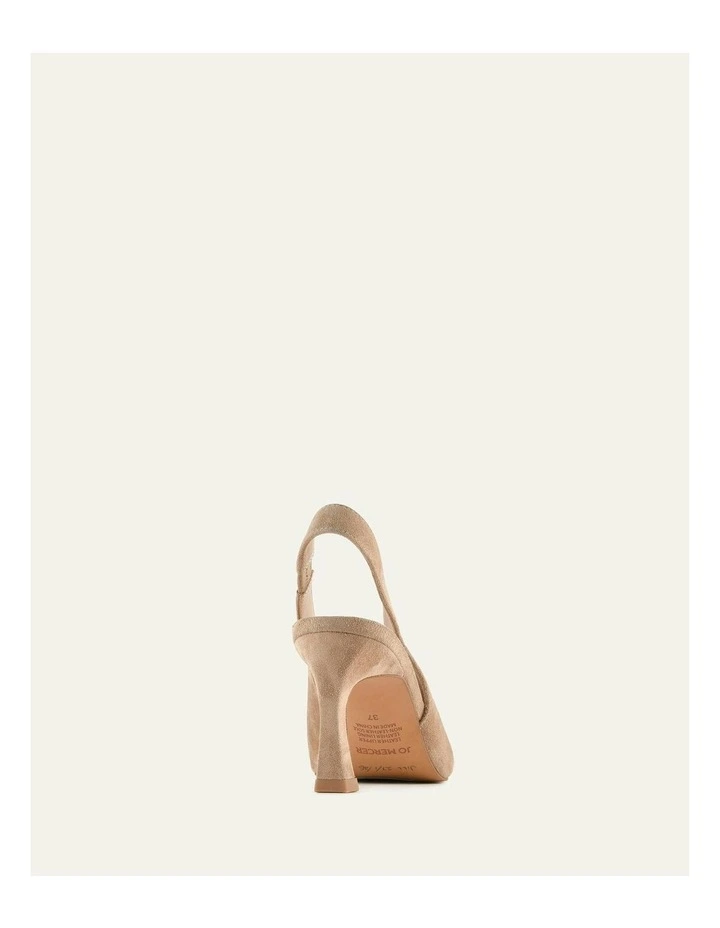 Evie Mid Heels in Latte Suede image 4