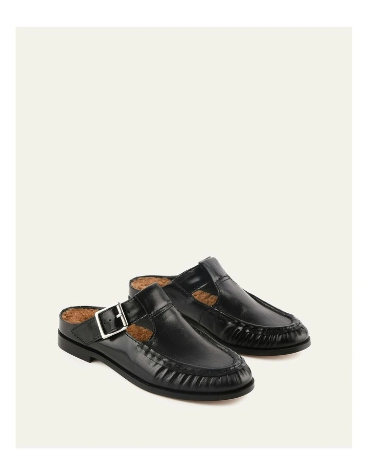 Malia Loafers in Black Leather image 2