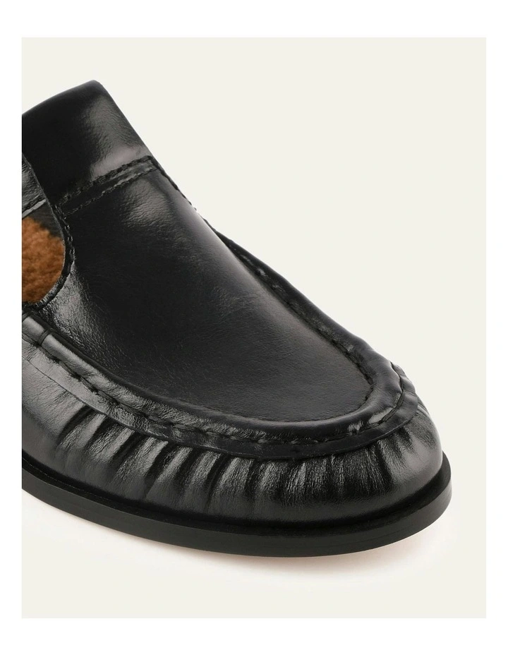 Malia Loafers in Black Leather image 3