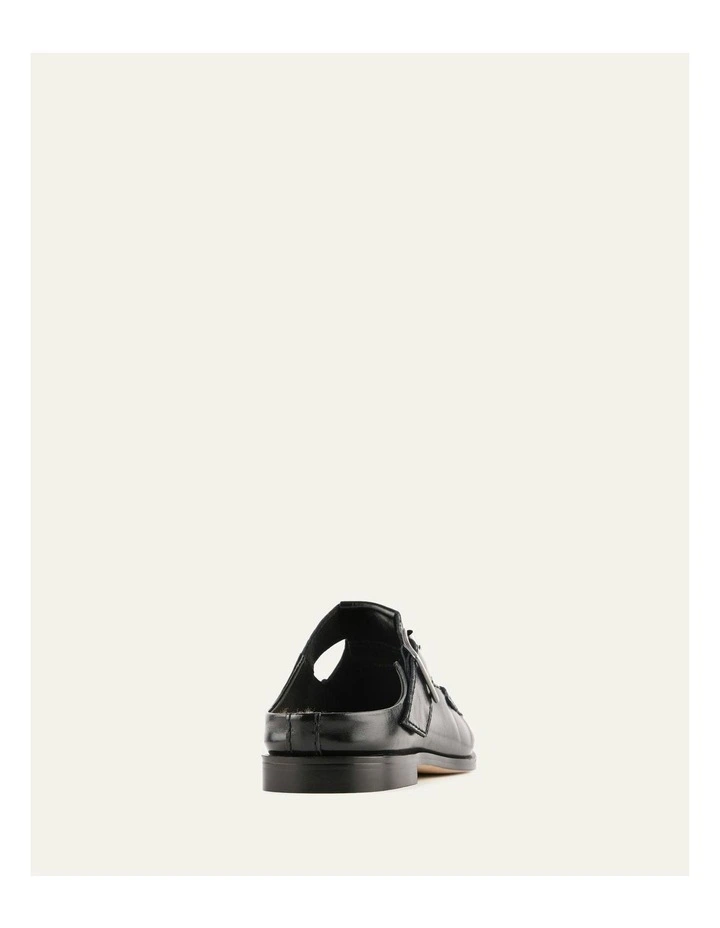 Malia Loafers in Black Leather image 4