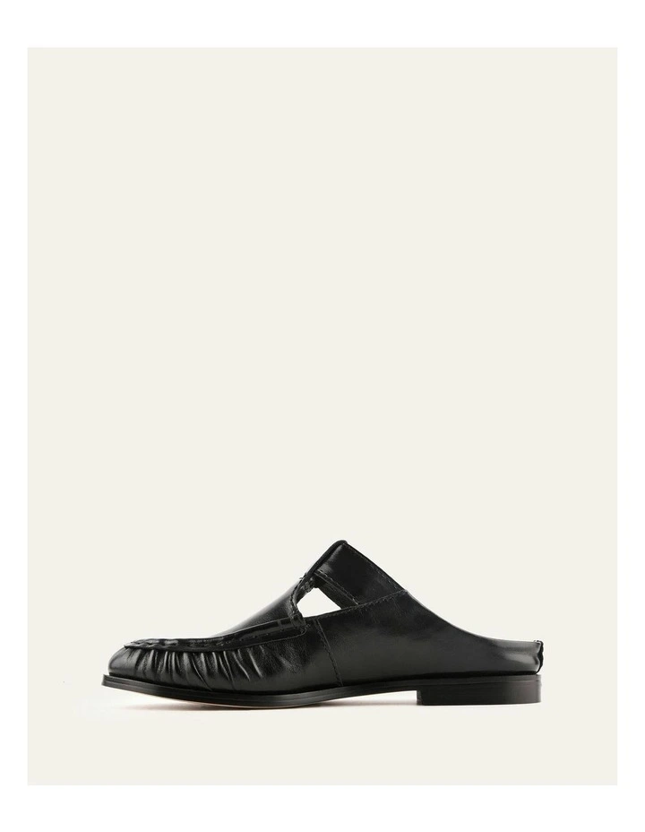Malia Loafers in Black Leather image 5