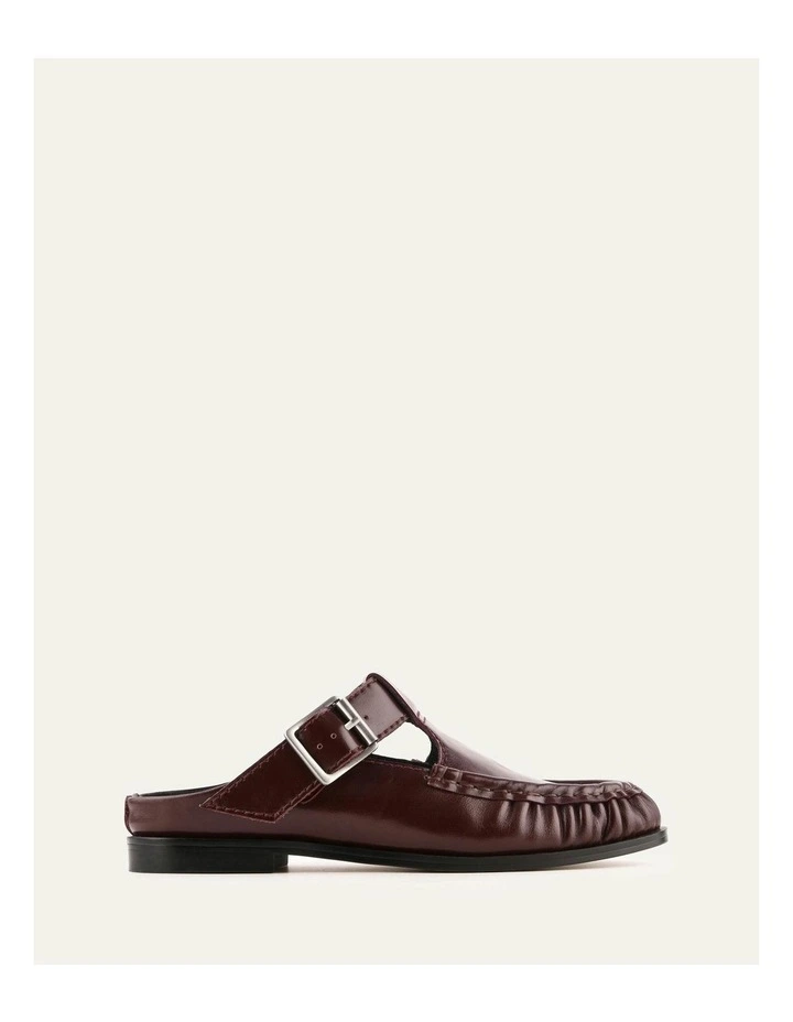 Malia Loafers in Dark Merlot Leather image 1