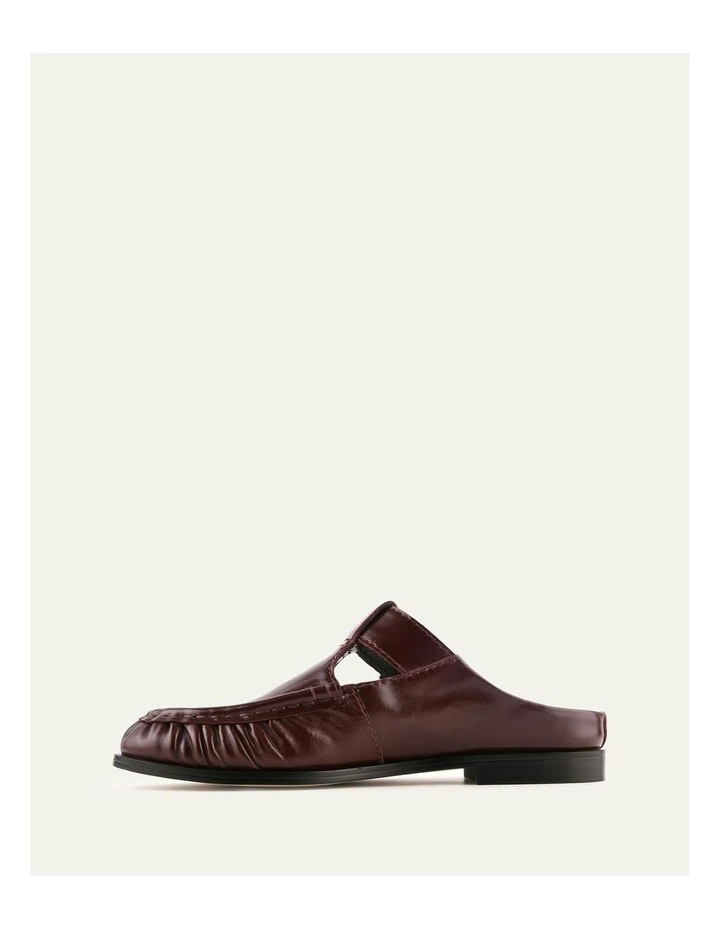 Malia Loafers in Dark Merlot Leather image 5