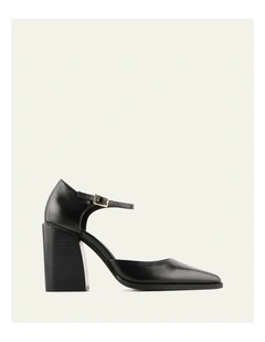 Cooper High Heels in Black Leather