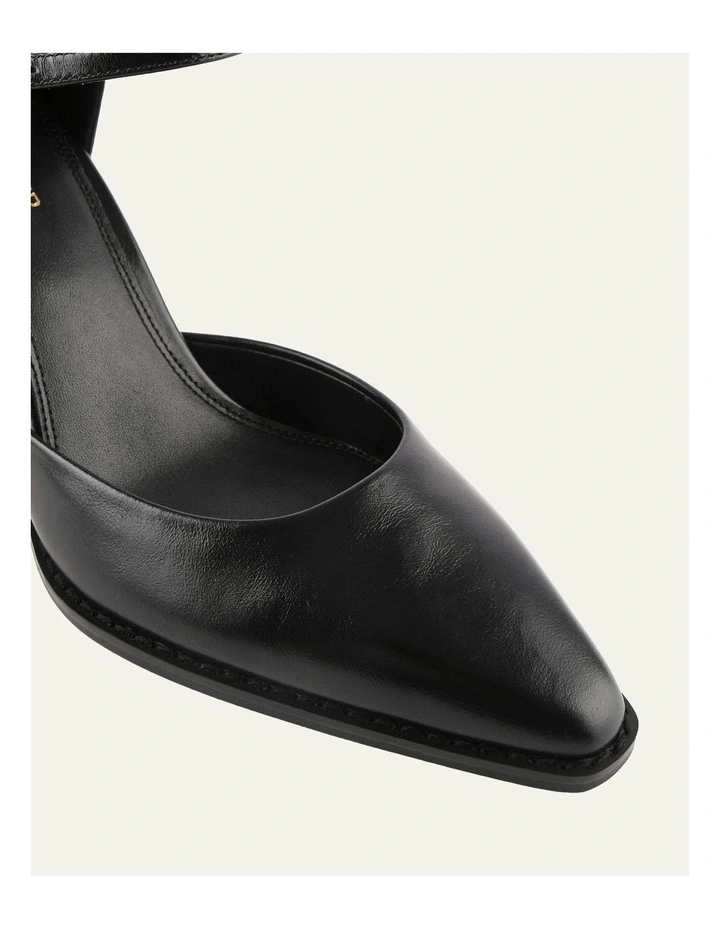 Cooper High Heels in Black Leather image 3
