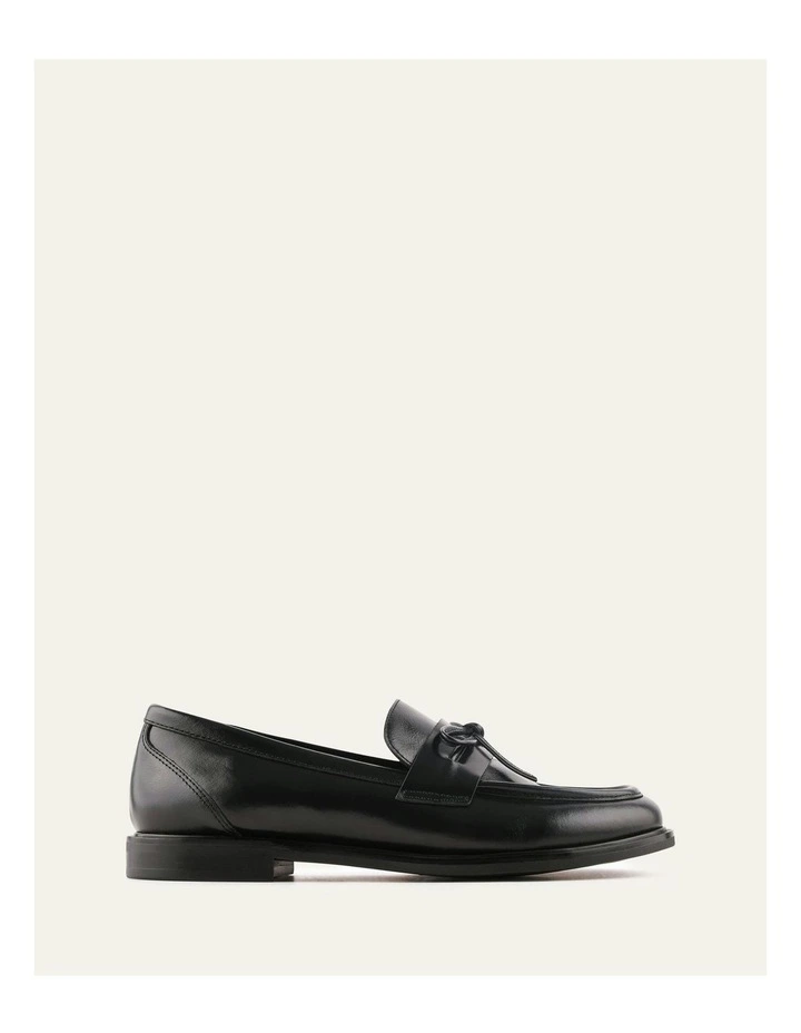 Rosie Loafers in Black Leather image 1