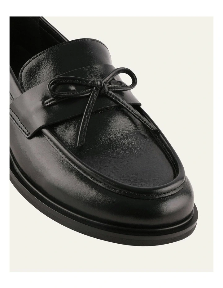 Rosie Loafers in Black Leather image 3
