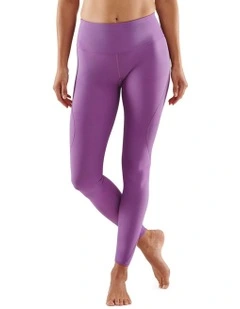 Series-3 Travel And Recovery Amethyst Run/Gym Long Tights in Purple