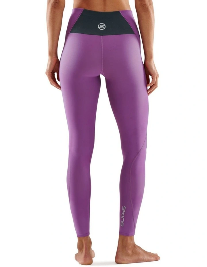 Series-3 Travel And Recovery Amethyst Run/Gym Long Tights in Purple image 2