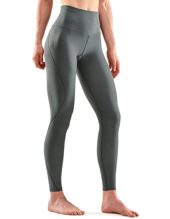 Series-3 Travel And Recovery Long Tights in Charcoal image 3
