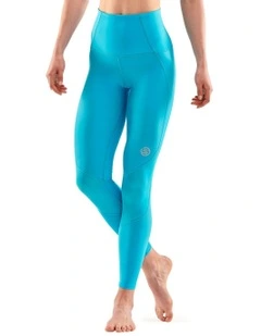 Series-3 Skyscraper Cyan Running Activewear Pant in Blue