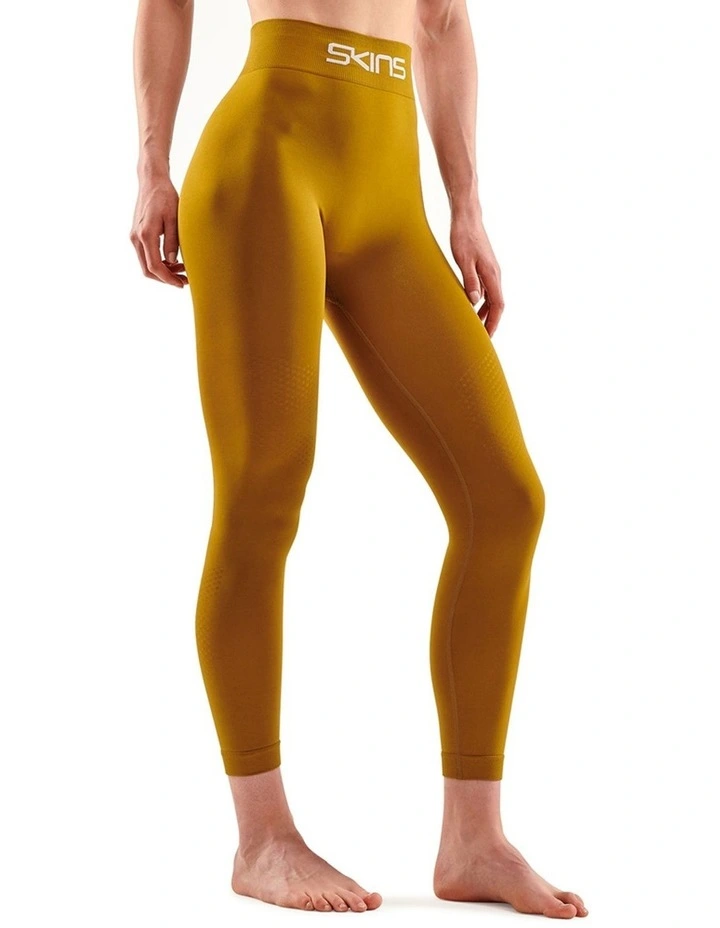 Series-3 Running Activewear Long Tights in Bronze image 3