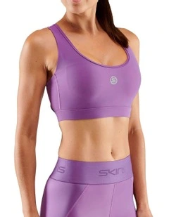 Series-3 Amethyst Running Activewear Active Bra in Purple