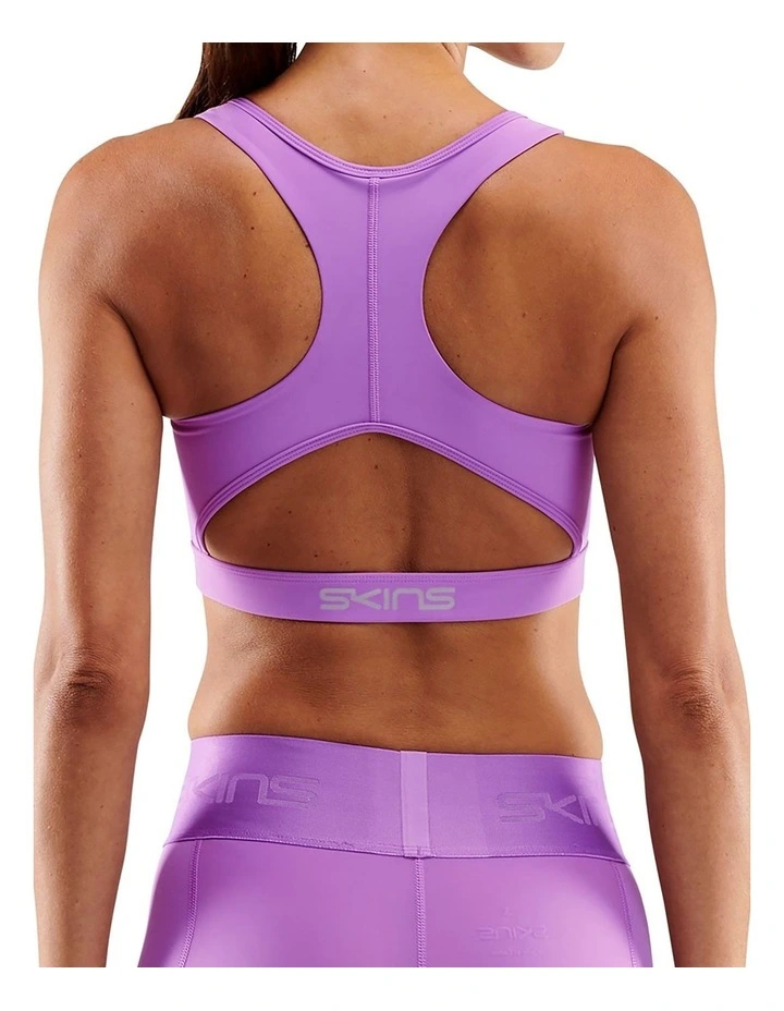 Series-3 Running Activewear Active Bra in Iris Orchid image 2