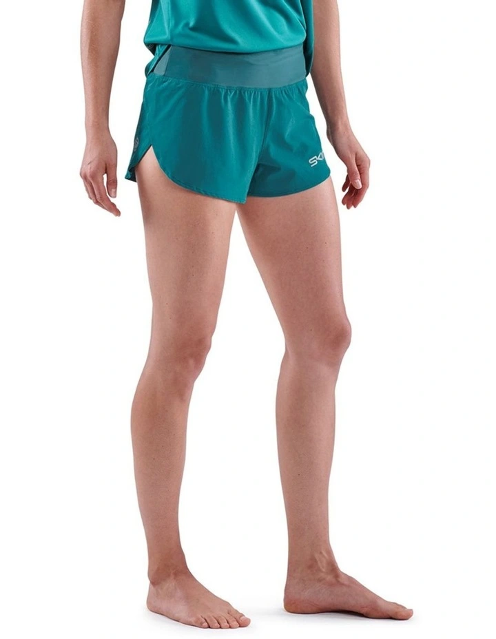Series-3 Running Activewear Run Shortsin Teal image 3