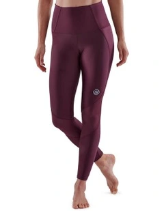 Compression Series 3 Long Skyscraper Tights in Brown